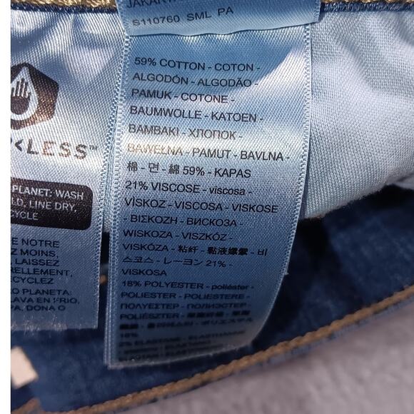 Levi’s Boyfriend Jeans 30x27 Medium Wash Distressed Relaxed Fit Women’s - Picture 7 of 7